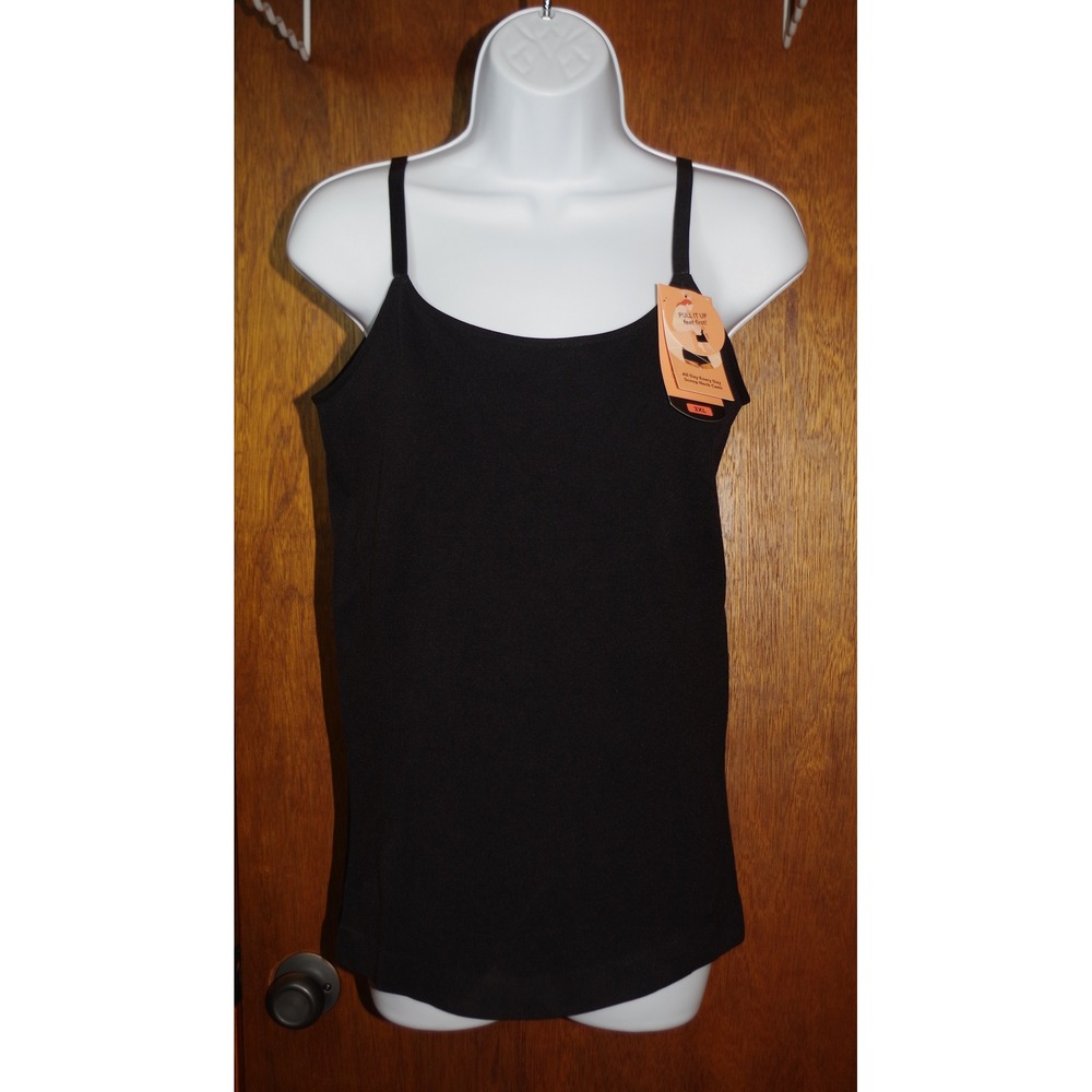 Shapermint Essentials Women 3XL Black Scoop Neck Camisole Shaper Tank Top #62001